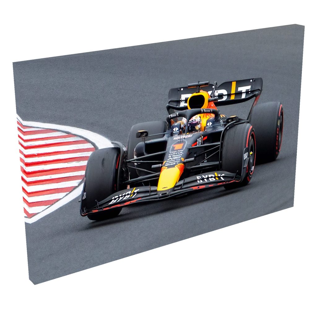 Quadro Decorativo Grande Tela c/ Borda Infinita -Formula 1