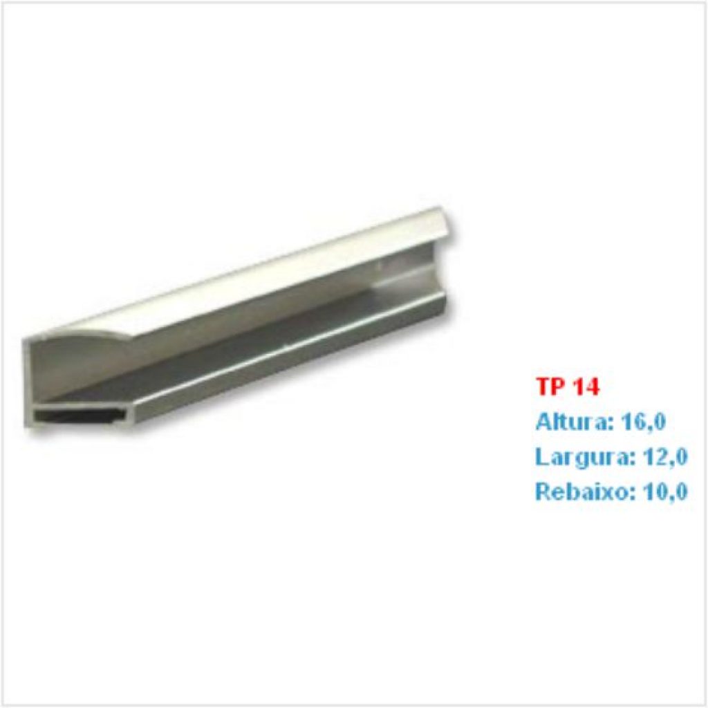 Produto em vara com medida de 2,50 metros linear