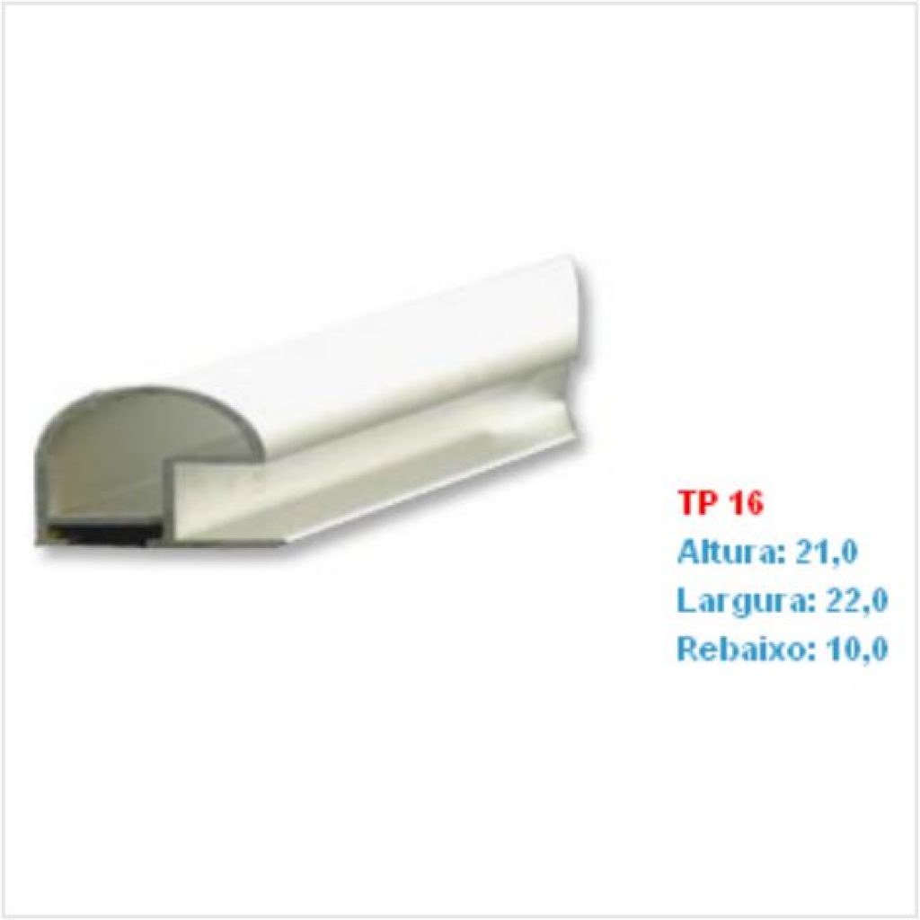 Produto em vara com medida de 2,50 metros linear