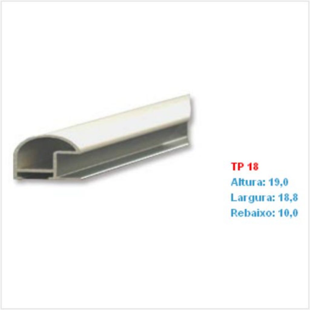 Produto em vara com medida de 2,50 metros linear
