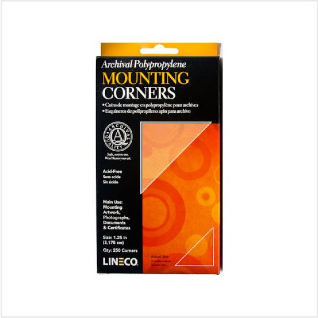 Cantoneiras de Polipropileno com qualidade de conservação, transparente e finas, com material 100% puro e livre de ácido. Ideal para suporte de fotografias e obras em papel de médio porte.

Possui selo PATCantoneira de 3,17cm

Modelo fechado

Caixa com 250 unidades
por tratar de preço com variação cambial
o preço do mesmo deve ser atualizado via e-mail ou via telefone