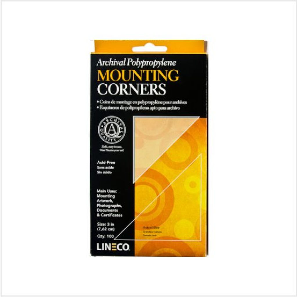 Cantoneiras de Polipropileno com qualidade de conservação, transparente e finas, com material 100% puro e livre de ácido. Ideal para suporte de fotografias e obras em papel de médio e grande porte.

Possui selo PATCantoneira de 7,62

Modelo fechado

Caixa com 100 unidades
por tratar de preço com variação cambial
o preço do mesmo deve ser atualizado via e-mail ou via telefone
