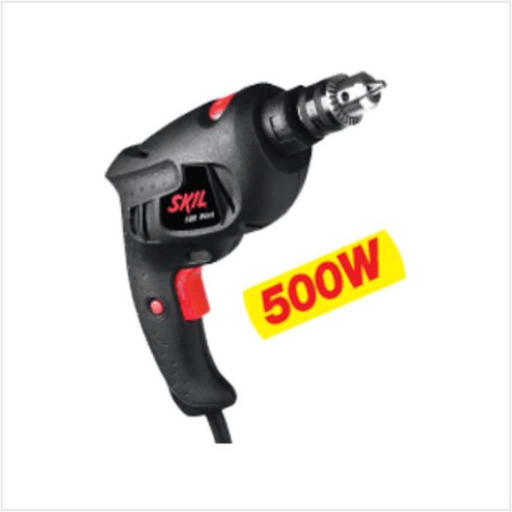 Características: 
- 500W de potência garantem excelente performance.
- 2 velocidades - Mandril de 3/8