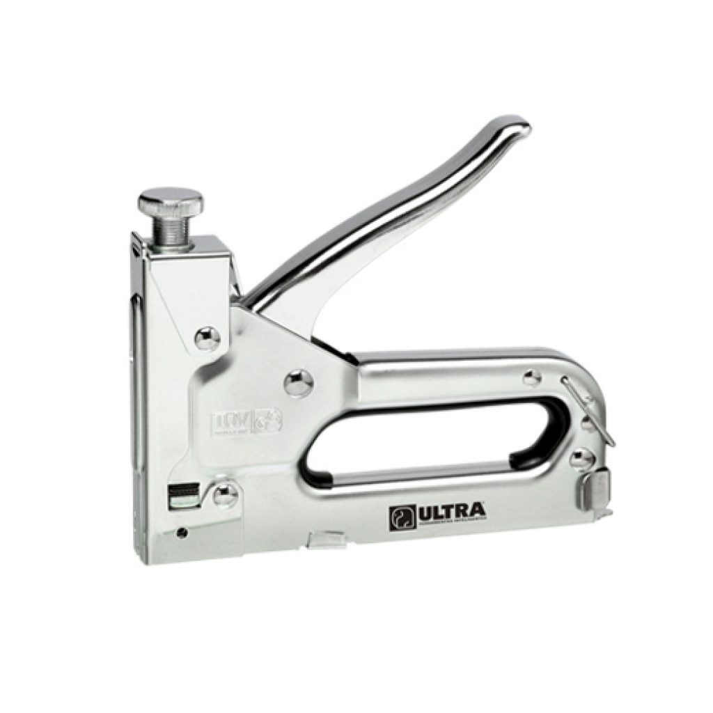 Aplicações:

Ideal para uso Hobby ou em qualquer material de leve fixação. Fixação de cartazes, tecidos em madeira, cortiça, pequenos reparos, carpetes. Grampos 106 de 6 a 8 mm.

&nbsp;