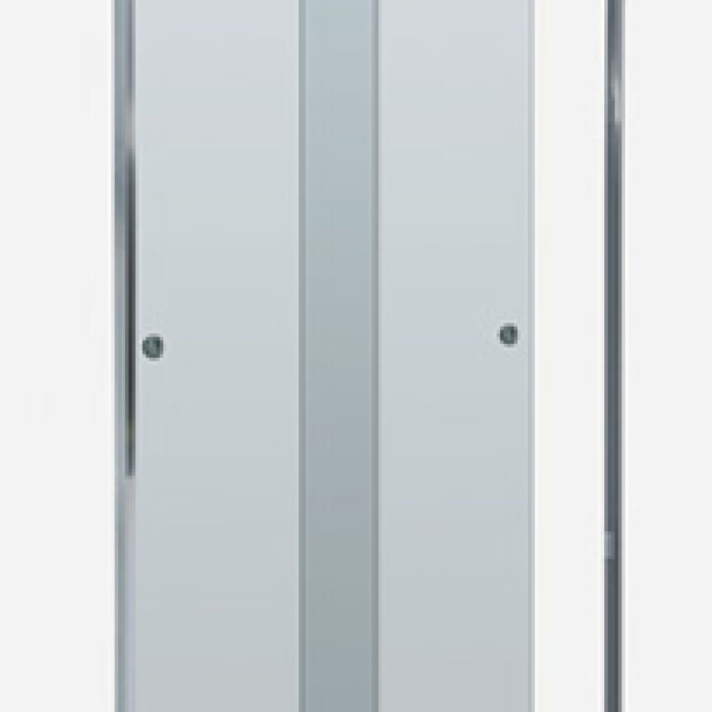 Kit para montagem de box para banheiro, para abertura com duas folhas (portas) corrediças móveis.

OBSERVAÇÃO: Não acompanha o o vidro.
